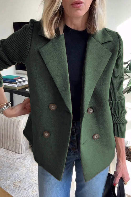 Knightsbridge Knit-Casual Blazer Coat