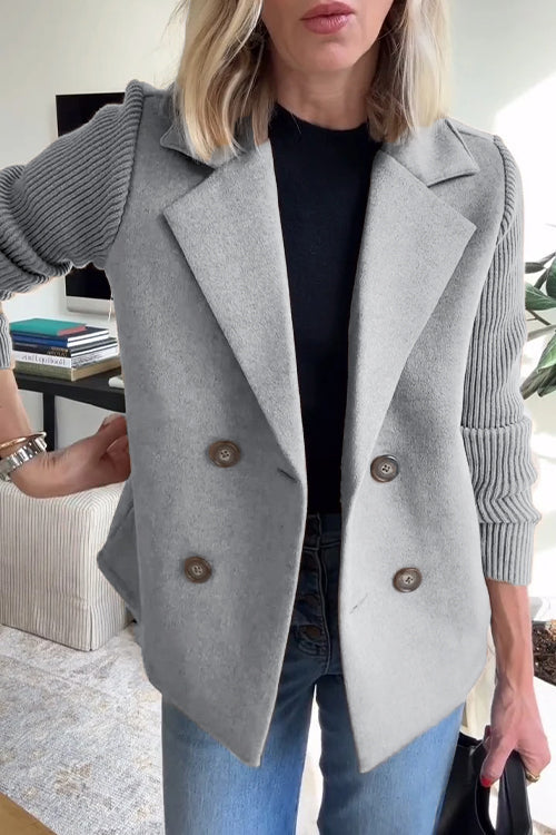 Knightsbridge Knit-Casual Blazer Coat