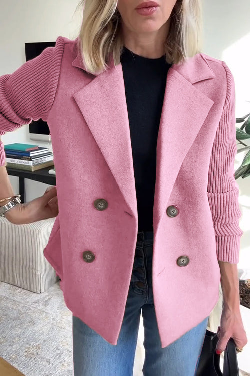 Knightsbridge Knit-Casual Blazer Coat