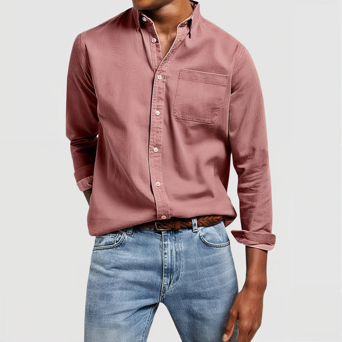 Charles - Camicia Casual Elegante in Cotone