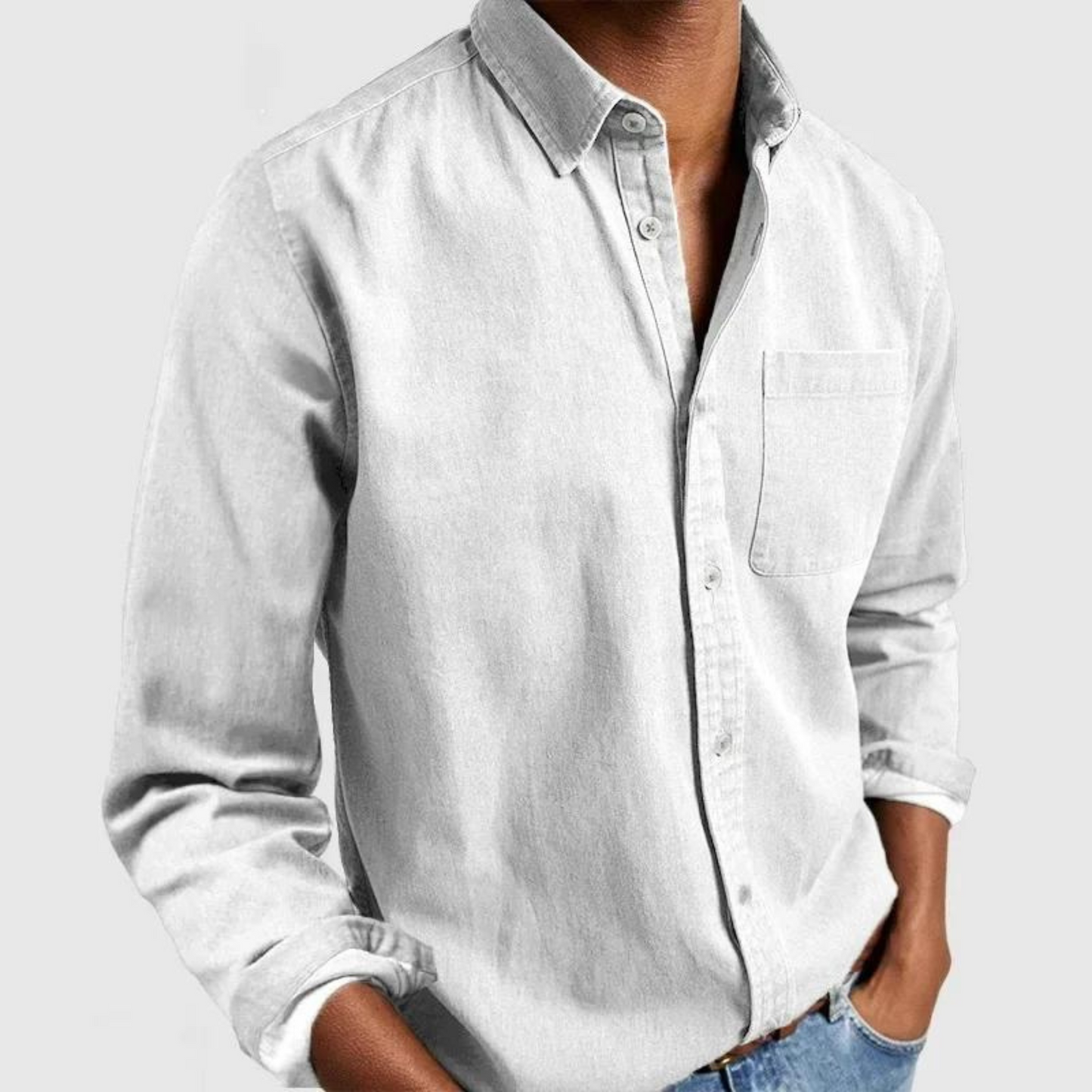 Charles - Camicia Casual Elegante in Cotone