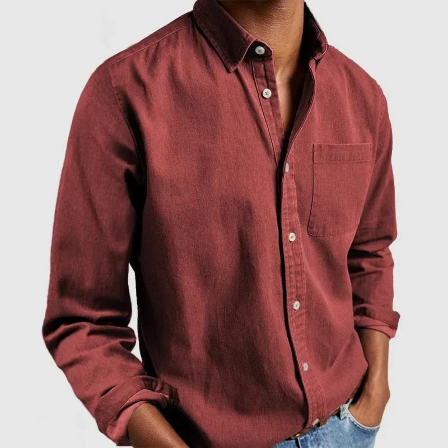 Charles - Camicia Casual Elegante in Cotone