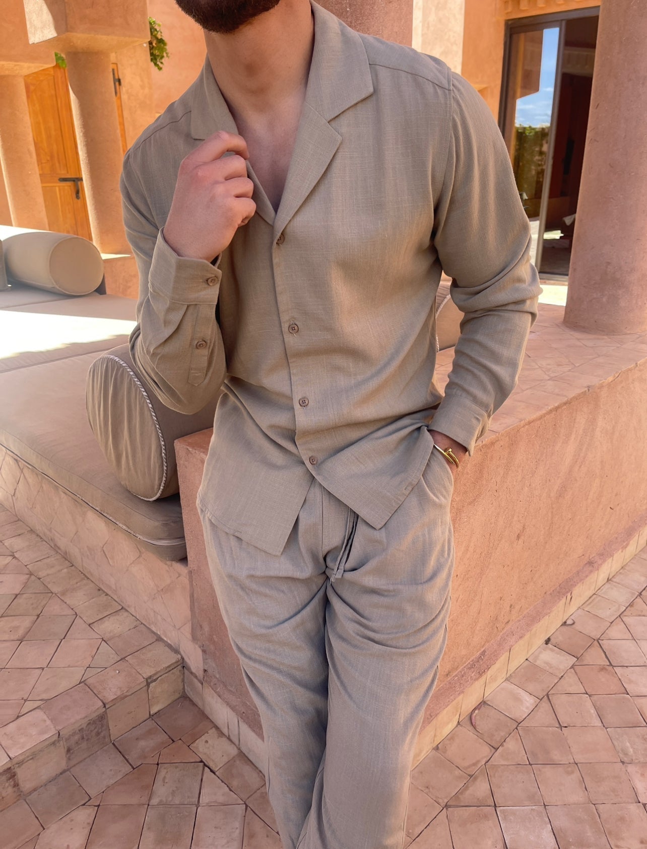 Evan | Premium Linen Set