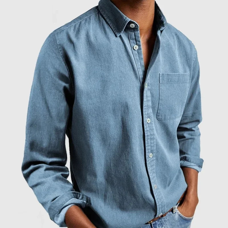 Charles - Camicia Casual Elegante in Cotone