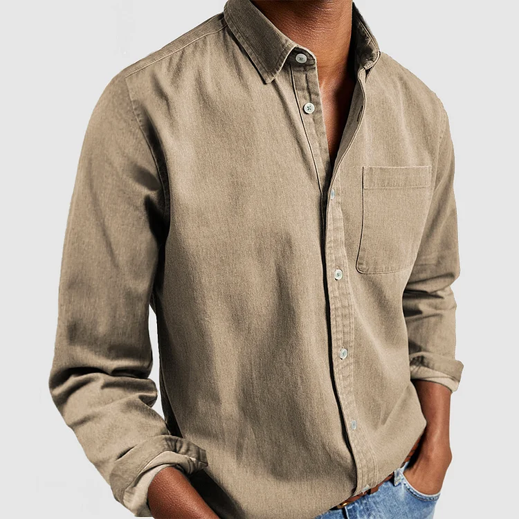 Charles - Camicia Casual Elegante in Cotone
