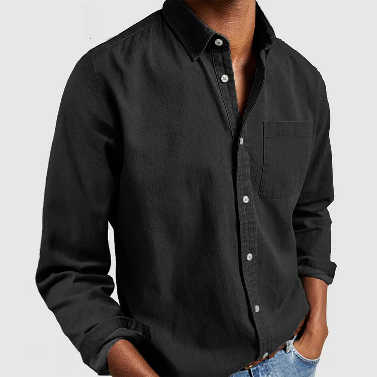 Charles - Camicia Casual Elegante in Cotone