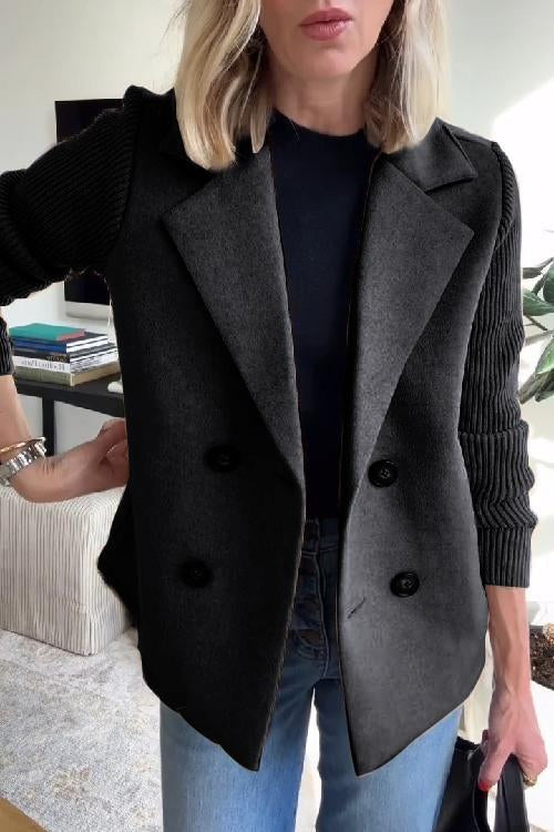 Knightsbridge Knit-Casual Blazer Coat