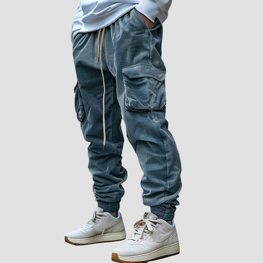 Shoreditch Textured Corduroy Trousers